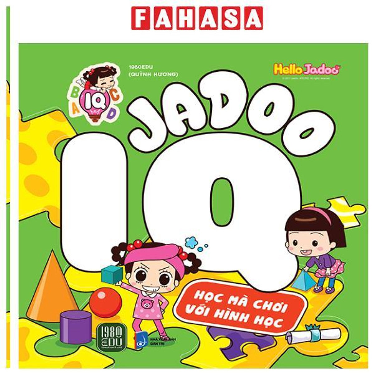 Sách - Jadoo Iq - Học Mà Chơi Với Hình Học
