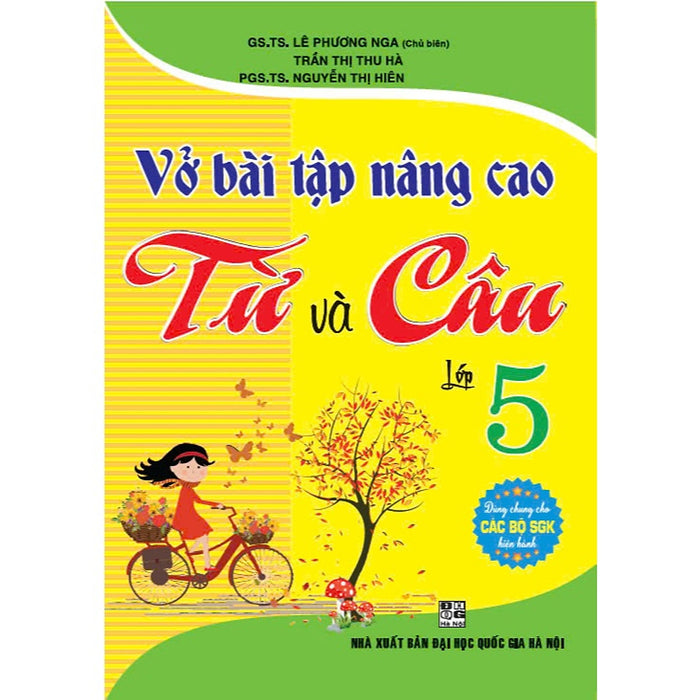 Sách - Vở Bài Tập Nâng Cao Từ Và Câu Lớp 5 (Dùng Chung Các Bộ Sgk Hiện Hành) - Ha