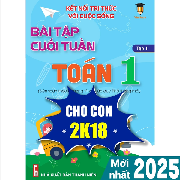 Sách - Bài Tập Cuối Tuần Toán 1 Kết Nối Tri Thức (Học Kì 1) Vietjack