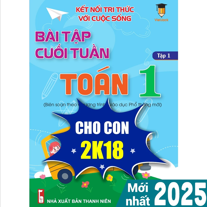 Sách - Bài Tập Cuối Tuần Toán 1 Kết Nối Tri Thức (Học Kì 1) Vietjack
