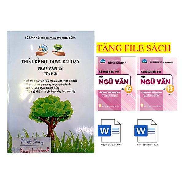 Sách - Thiết Kế Nội Dung Bài Dạy Ngữ Văn 12 - Tập 2 ( Kết Nối )