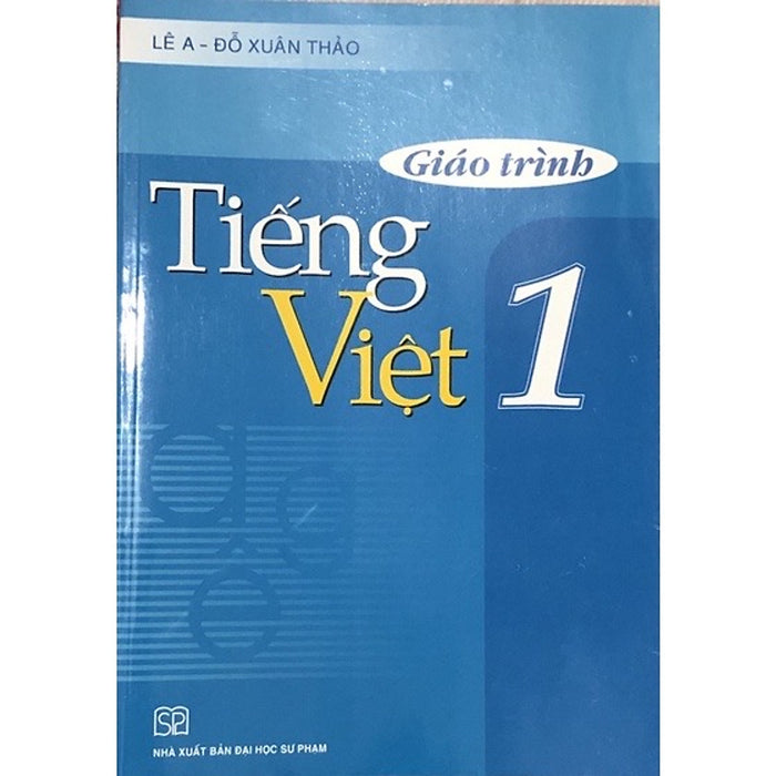￼Sách - Giáo Trình Tiếng Việt 1