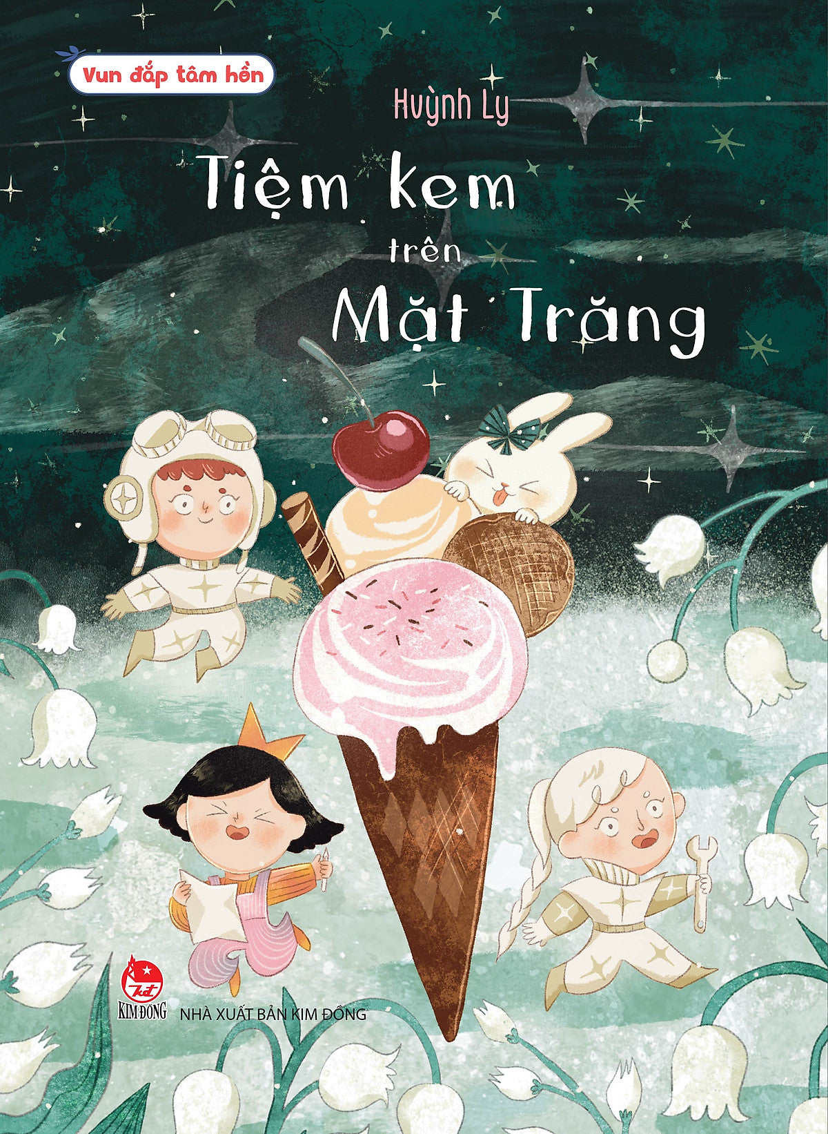 Sách Vun Đắp Tâm Hồn - Tiệm Kem Trên Mặt Trăng