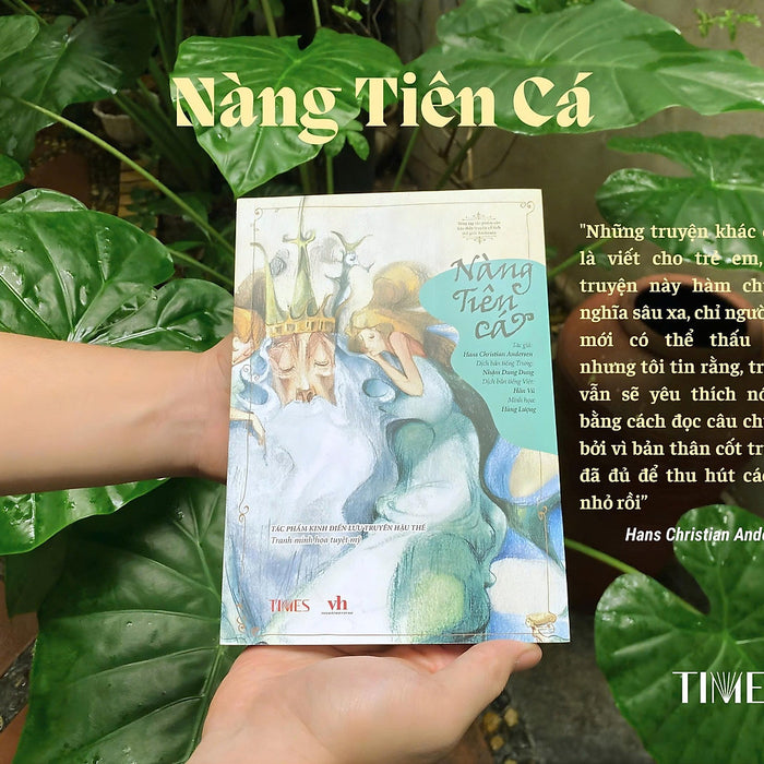 (In Màu) Truyện Cổ Tích Andersen - Nàng Tiên Cá – Hans Christian Andersen – Time Book - Nxb Văn Học