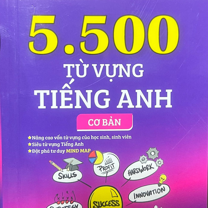 ￼Sách - 5.500 Từ Vựng Tiếng Anh ( Cơ Bản )