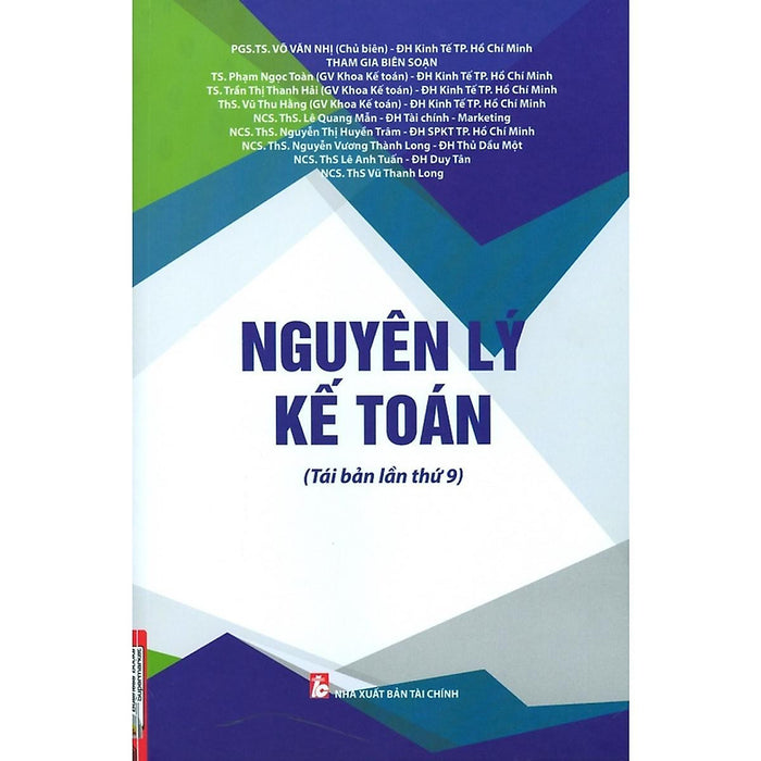 Sách - Nguyên Lý Kế Toán - Ns Kinh Tế