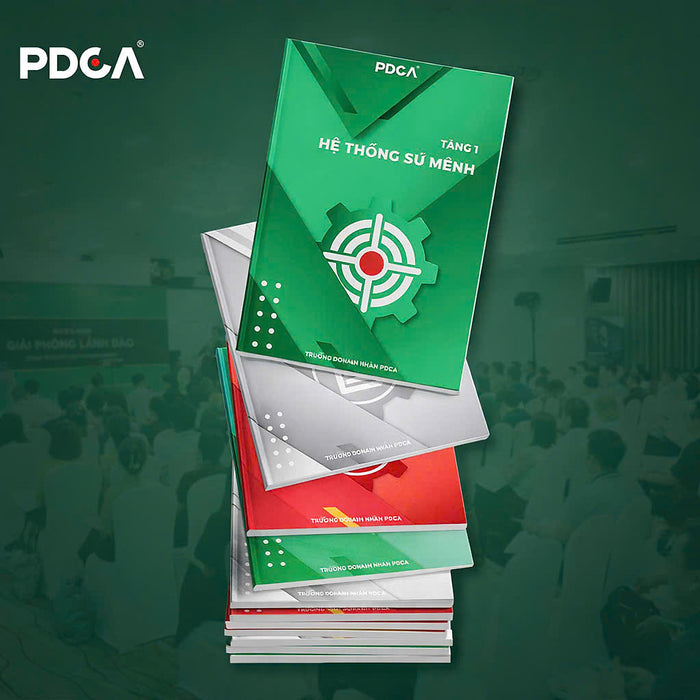 Sách Bộ 12 Tầng Hệ Thống – Bộ Tài Liệu Xây Dựng Doanh Nghiệp Bài Bản, Tự Động Hóa Cho Chủ Doanh Nghiệp - Pdca Miền Đông