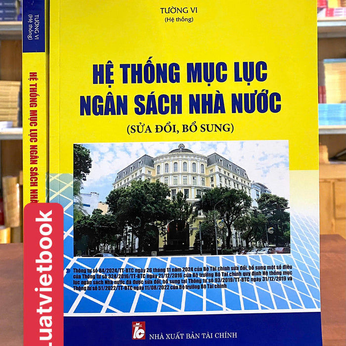 Hệ Thống Mục Lục Ngân Sách Nhà Nước ( Sửa Đổi, Bổ Sung )