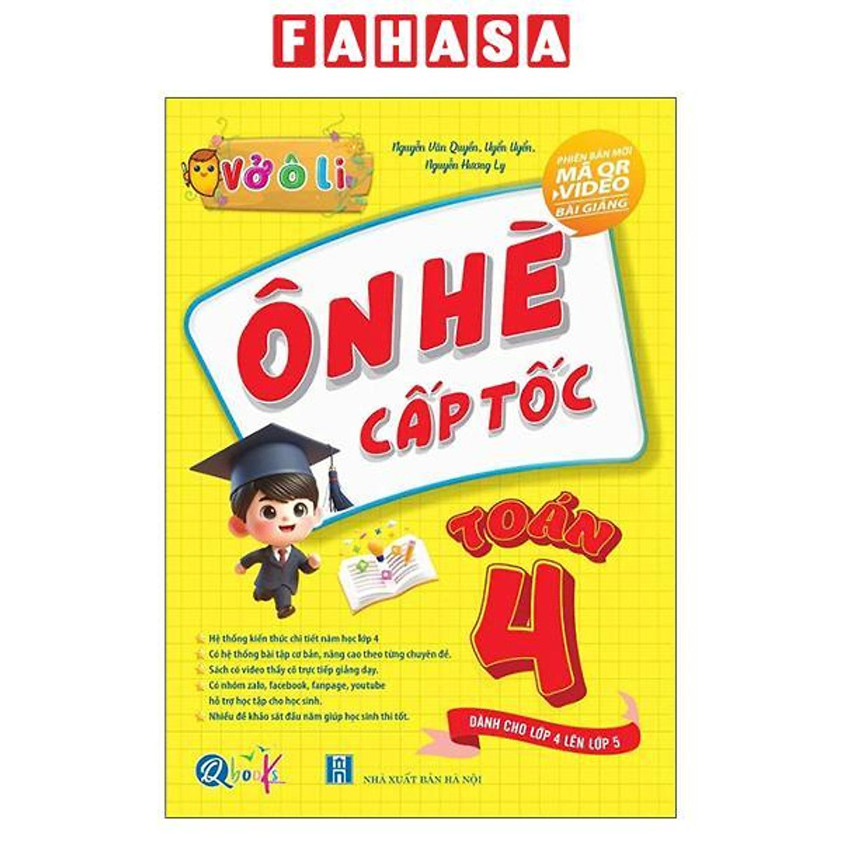 Sách - Vở Ô Li - Ôn Hè Cấp Tốc - Toán 4 - Dành Cho Lớp 4 Lên Lớp 5