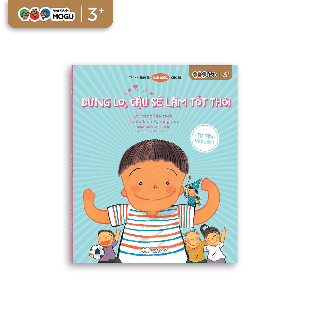 Tranh Truyện Hàn Quốc Cho Bé 4-5-6 Tuổi - Đừng Lo, Cậu Sẽ Làm Tốt Thôi