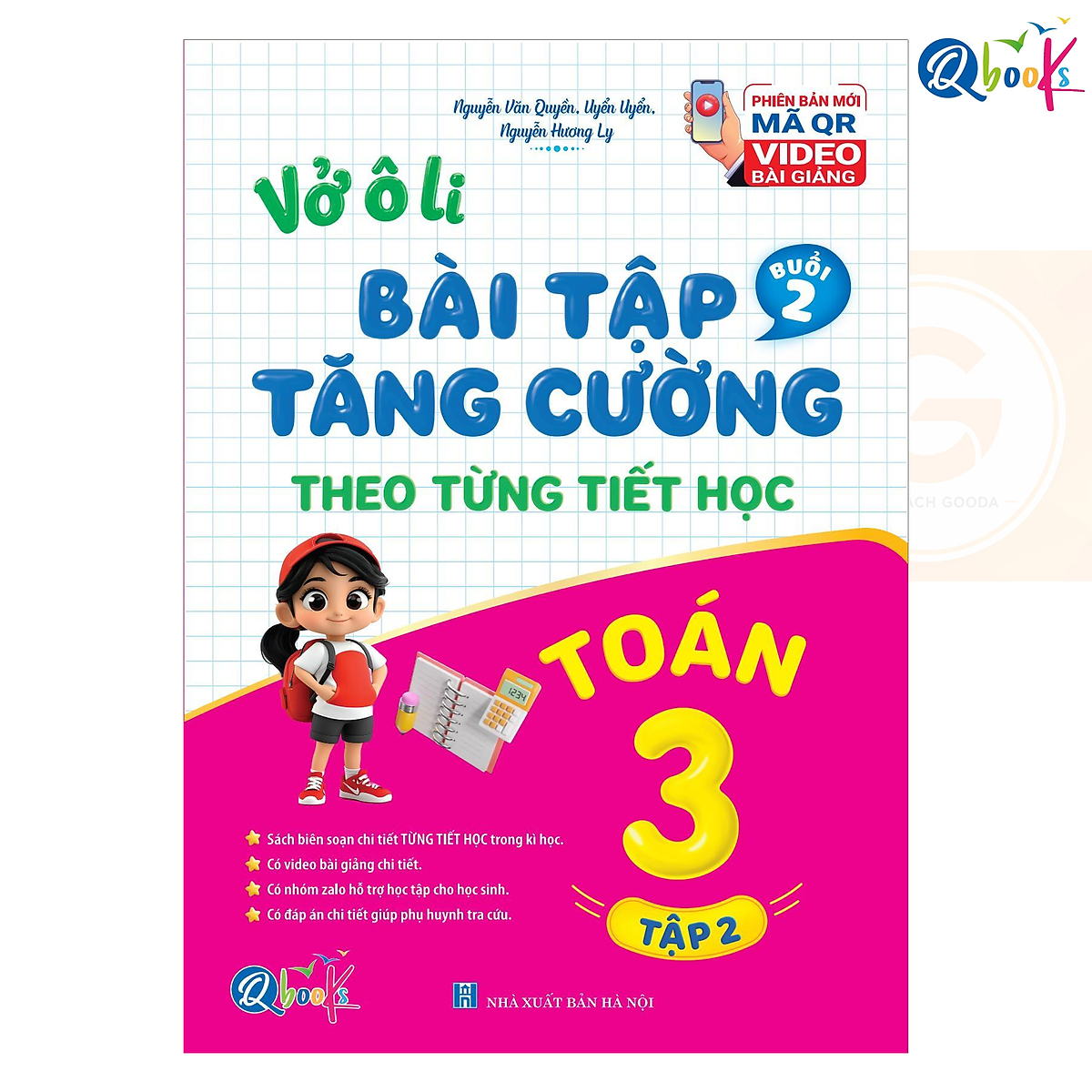 Vở Ô Li Bài Tập Tăng Cường Toán 3 Tập 2 (Buổi 2) - Kèm Mã Qr Video Bài Giảng Và Đáp Án