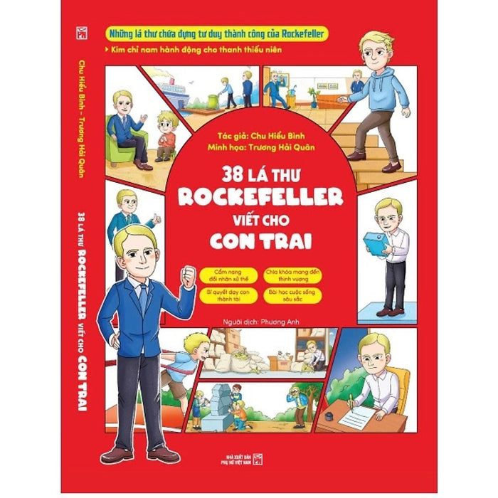 Sách - 38 Lá Thư Rockeffeller Viết Cho Con Trai (Tv)