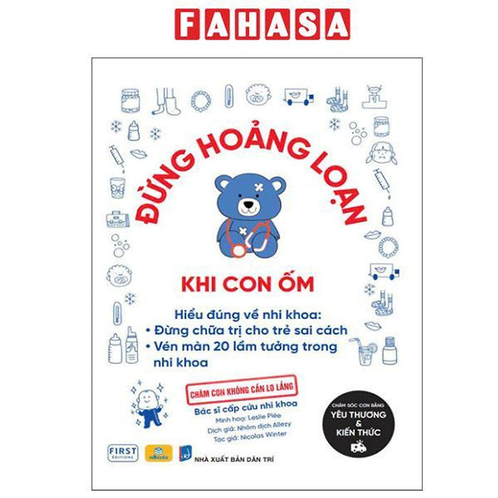Sách - Đừng Hoảng Loạn Khi Con Ốm