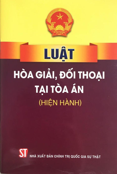 Luật Hòa Giải, Đối Thoại Tại Tòa Án (Hiện Hành)