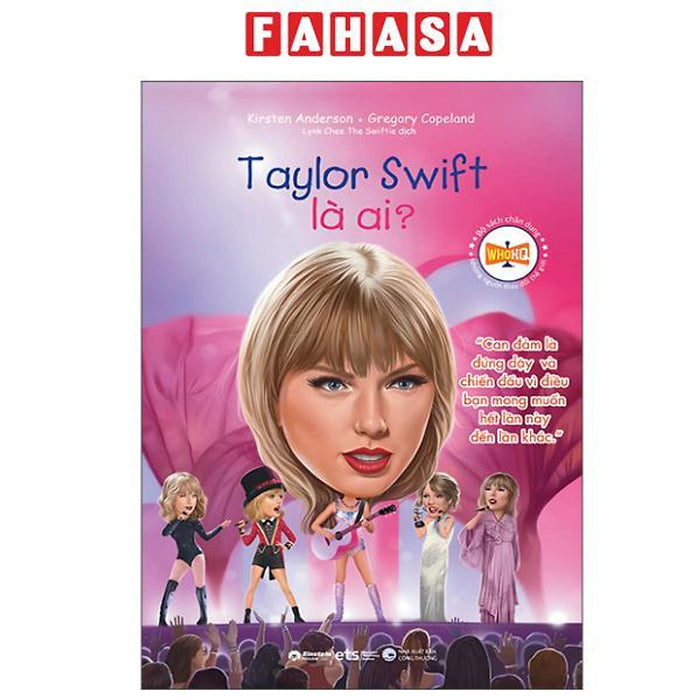 Sách - Bộ Sách Chân Dung - Những Người Thay Đổi Thế Giới - Taylor Swift Là Ai?