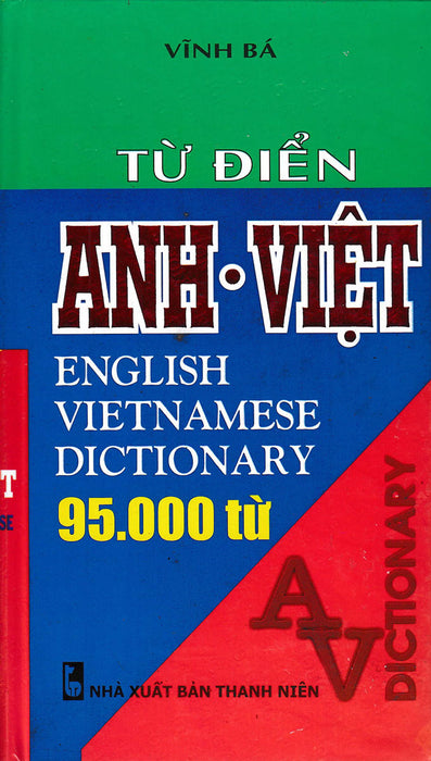 Từ Điển Anh - Việt 95000 Từ (Bìa Mềm) (Ha)