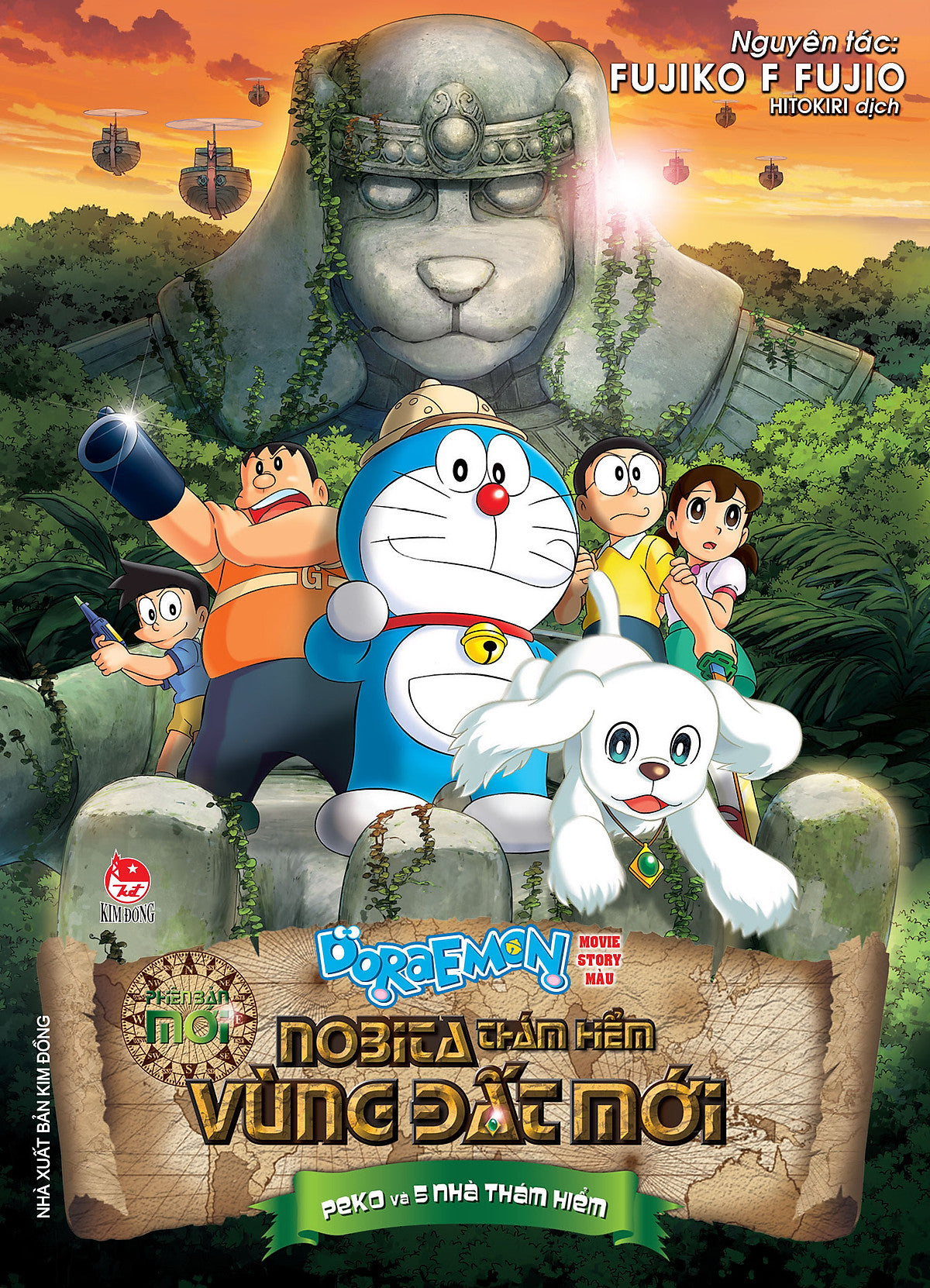 Doraemon Movie Story Màu - Phiên Bản Mới: Nobita Thám Hiểm Vùng Đất Mới