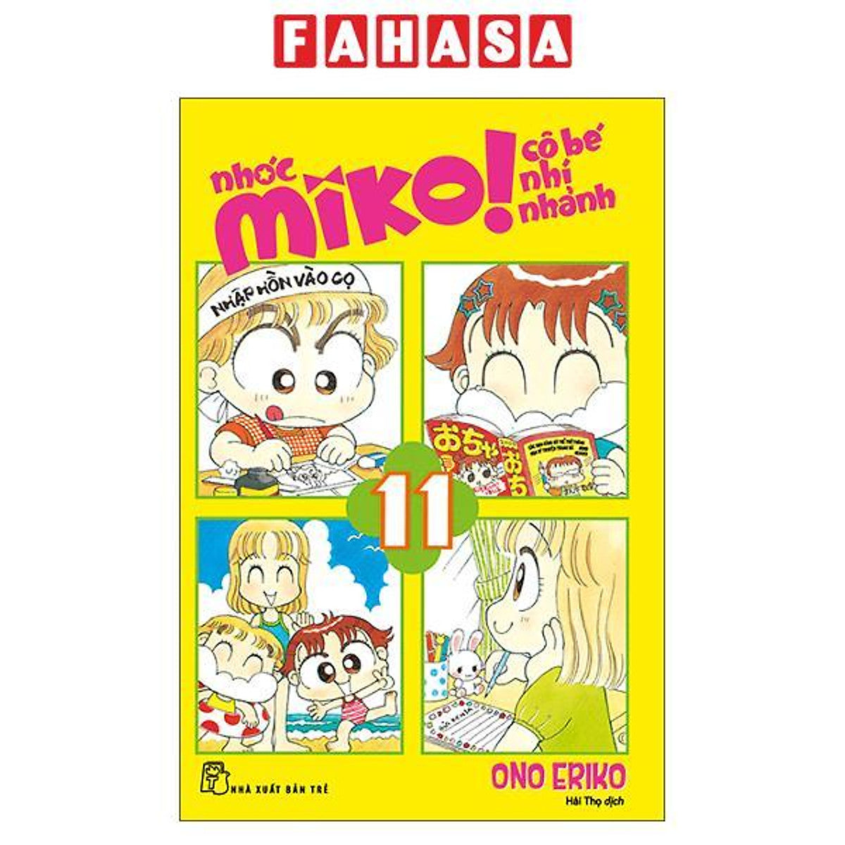 Sách - Nhóc Miko! Cô Bé Nhí Nhảnh - Tập 11 (Tái Bản 2026) - Tặng Kèm 2 Postcard