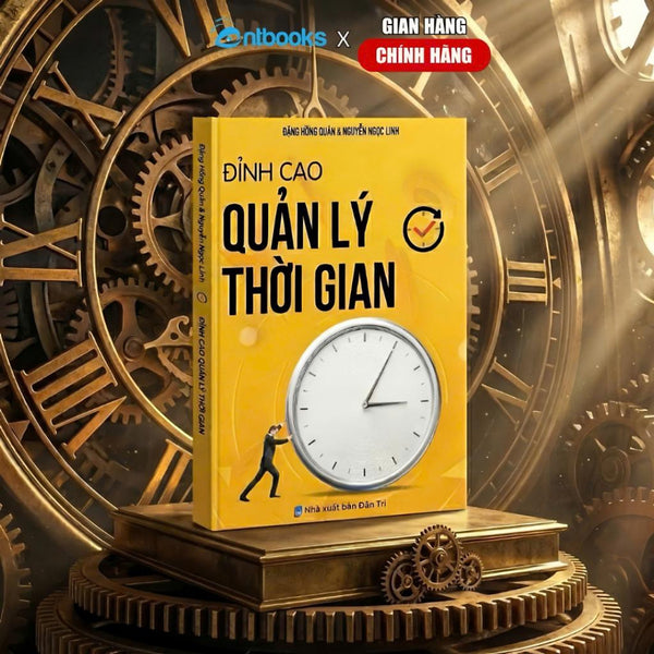 Sách - Đỉnh Cao Quản Lý Thời Gian, In Màu - Tặng Kèm Video Sách Nói