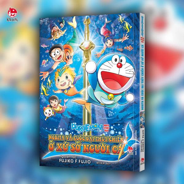 Truyện Tranh Doraemon Movie Story Màu: Cuộc Đại Chiến Ở Xứ Sở Người Cá (Chang Book)