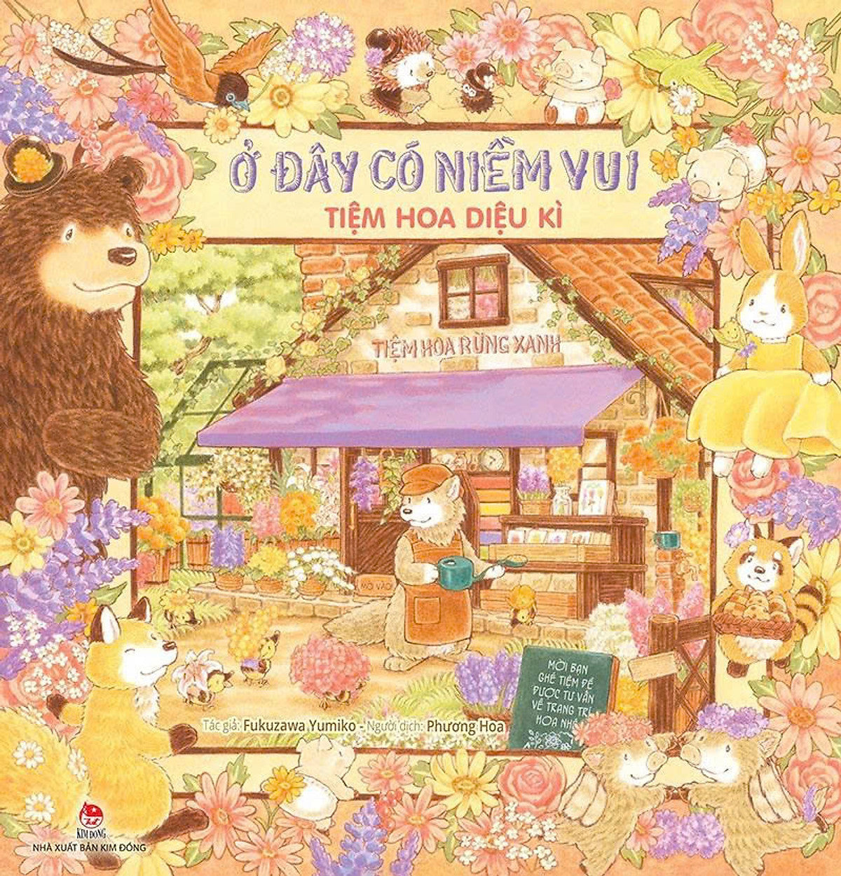 Sách - Ở Đây Có Niềm Vui - Tiệm Hoa Diệu Kì