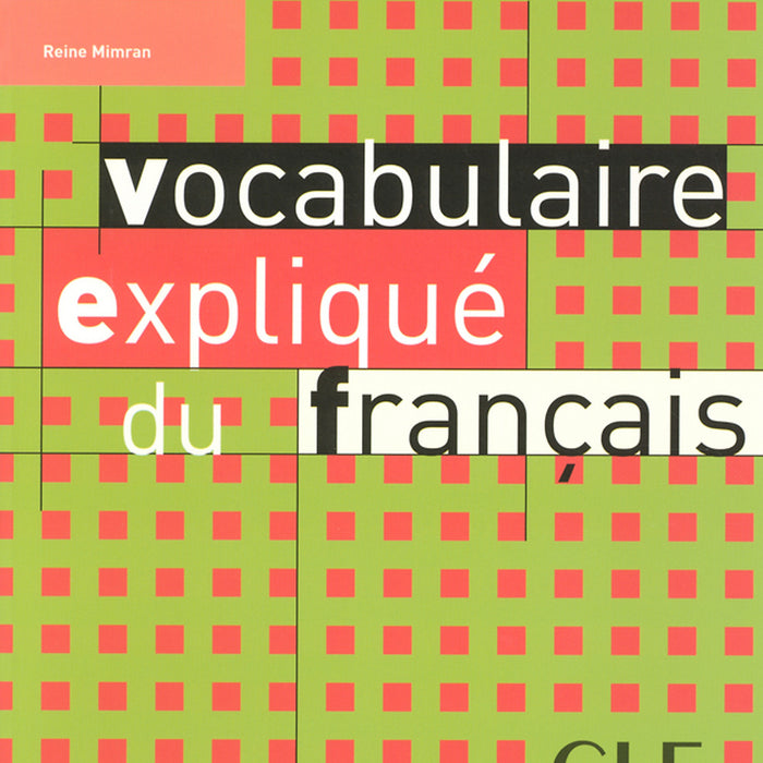 Sách Học Tiếng Pháp- Vocabulaire Explique Du Francais 2005 Debutant