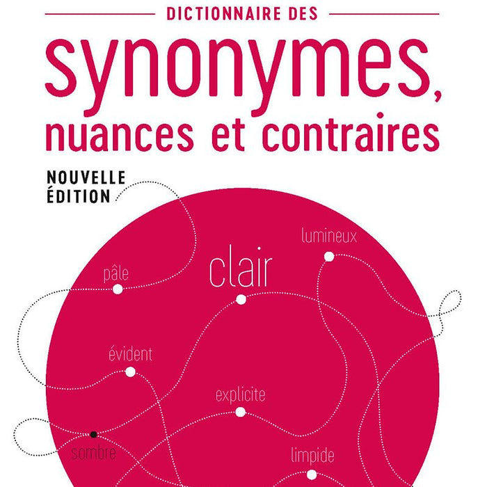 Sách  Học Tiếng Pháp- Dictionnaire Des Synonymes, Nuances Et Contraires