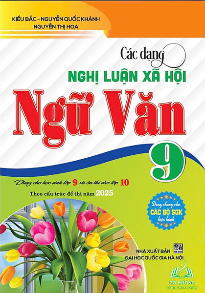 Sách - Các Dạng Nghị Luận Xã Hội Ngữ Văn 9 (Dành Cho Học Sinh Lớp 9 Vào Lớp 10 Theo Cấu Trúc Đề Thi Năm 2025) - Ha