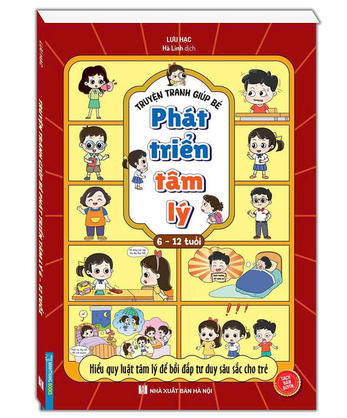 Truyện Tranh Giúp Bé Phát Triển Tâm Lý (6-12 Tuổi) (In 4 Màu) (Sách Bản Quyền)