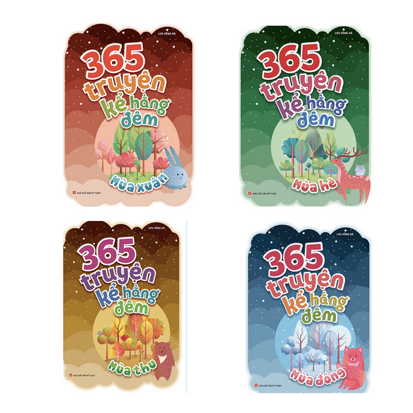 365 Truyện Kể Hằng Đêm: Mùa Xuân + Mùa Hè + Mùa Thu + Mùa Đông