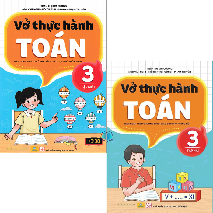 Sách - Vở Thực Hành Toán 3 - Biên Soạn Theo Chương Trình Gdpt Mới