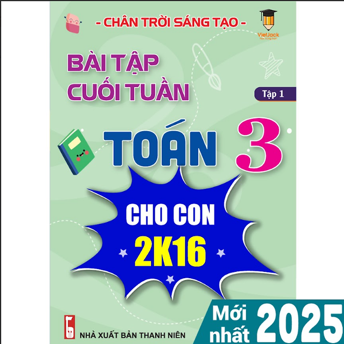 Sách Bài Tập Cuối Tuần Toán Lớp 3 Chân Trời Sáng Tạo (Học Kì 1) Vietjack