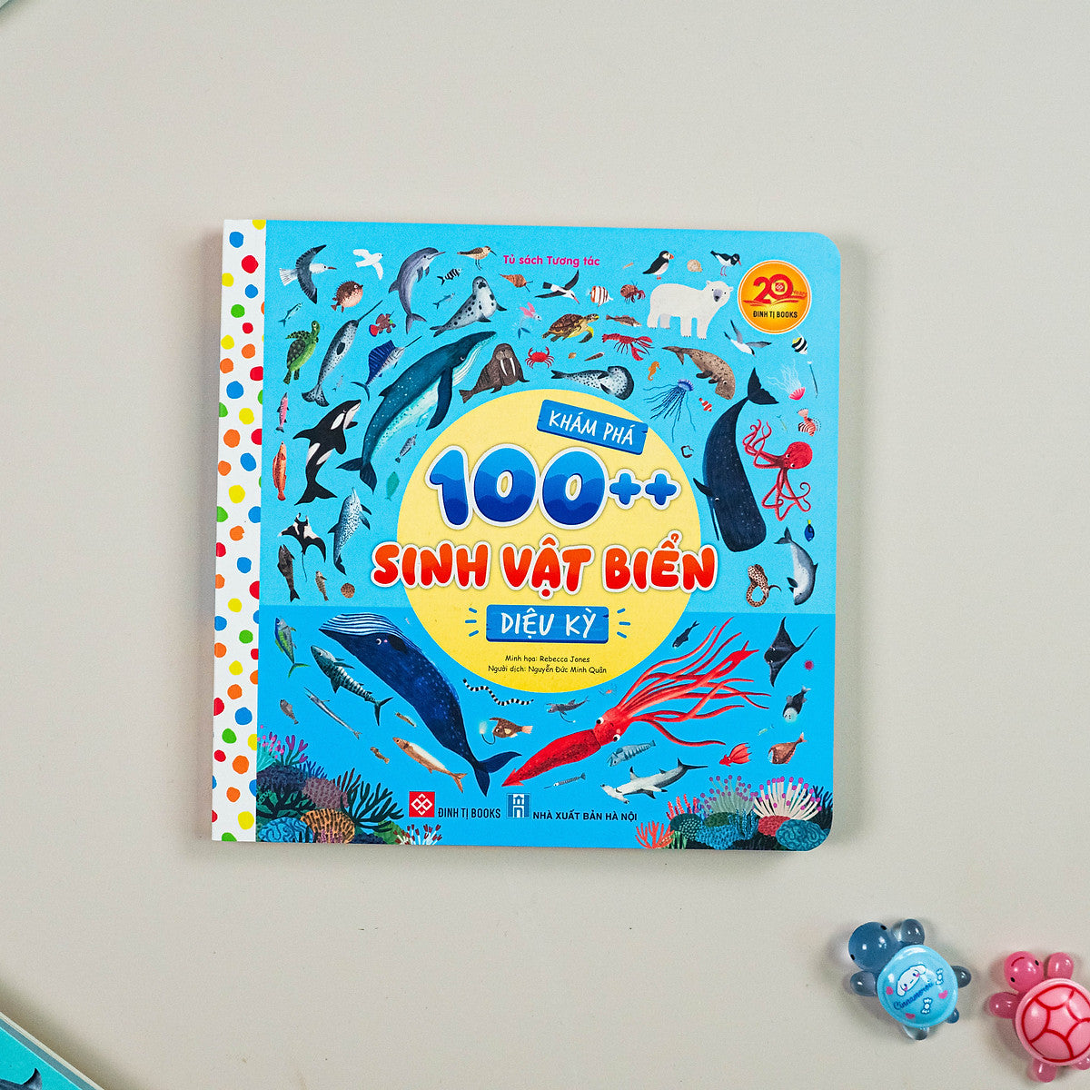 Sách Khám Phá 100++ Sinh Vật Biển Diệu Kỳ