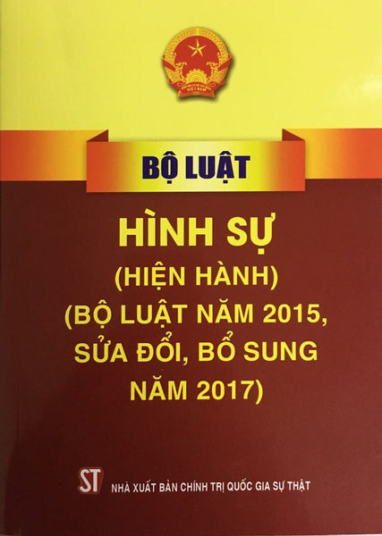 Sách - Bộ Luật Hình Sự Năm 2015 Sửa Đổi,Bổ Sung Năm 2017 Hiện Hành - B129 - Ndbooks