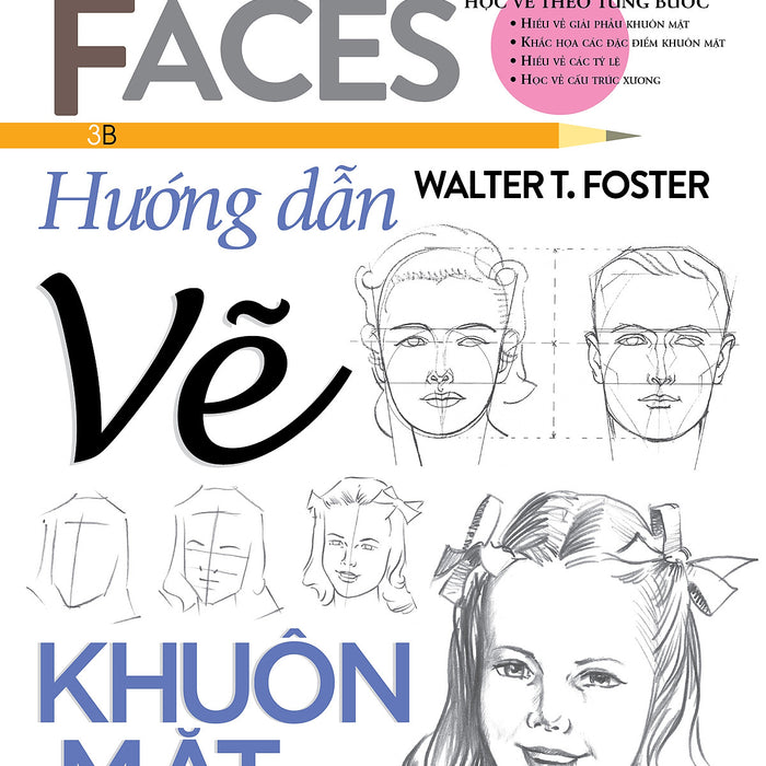 Hướng Dẫn Vẽ Khuôn Mặt - Drawing Faces - Vanlangbooks