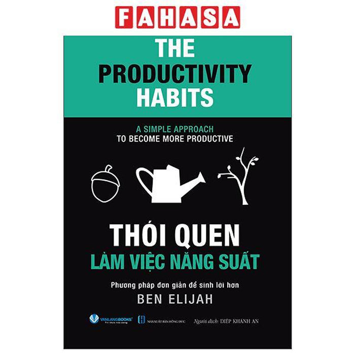 Sách - The Productivity Habits - Thói Quen Làm Việc Năng Suất