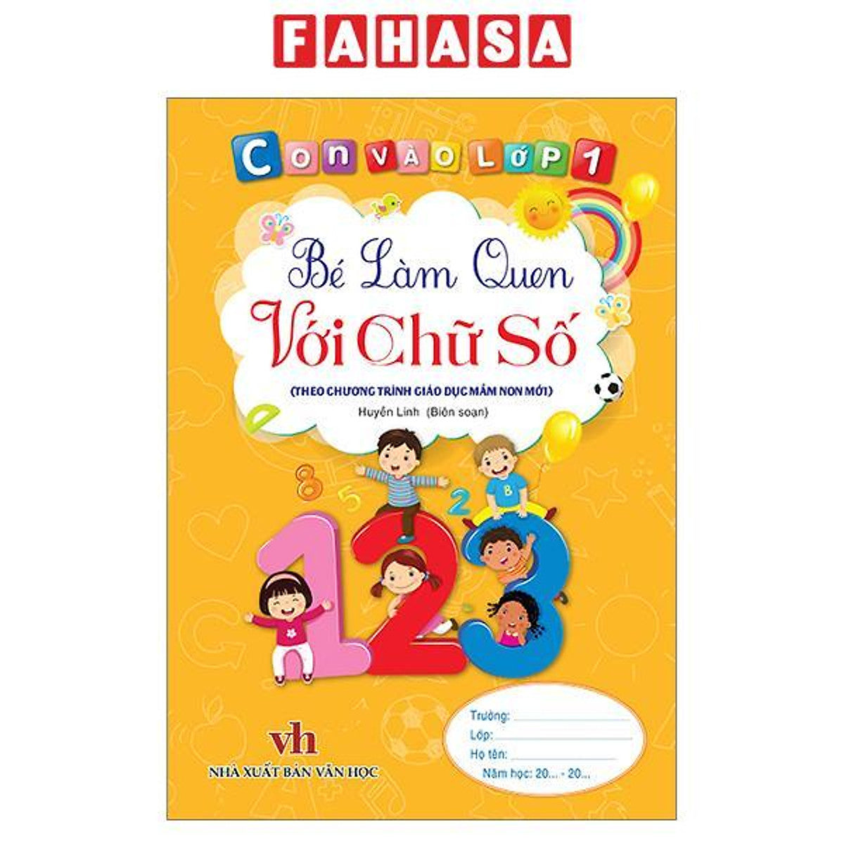 Sách - Con Vào Lớp 1 - Bé Làm Quen Với Chữ Số