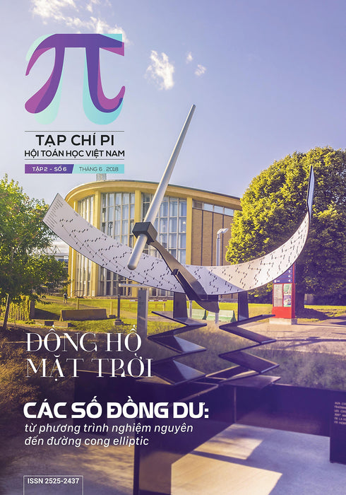 Tạp Chí Pi- Hội Toán Học Việt Nam Số 6/Tháng 6 Năm 2018