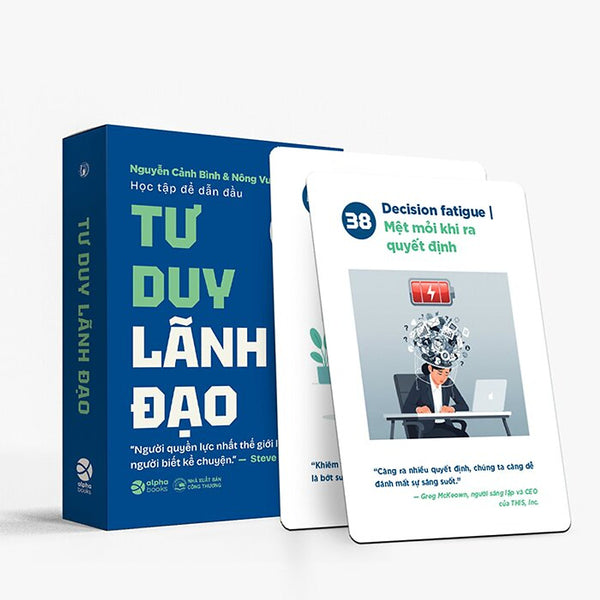 Flashcard Tư Duy Lãnh Đạo - Rèn Tư Duy Dẫn Dắt Và Hành Động Hiệu Quả