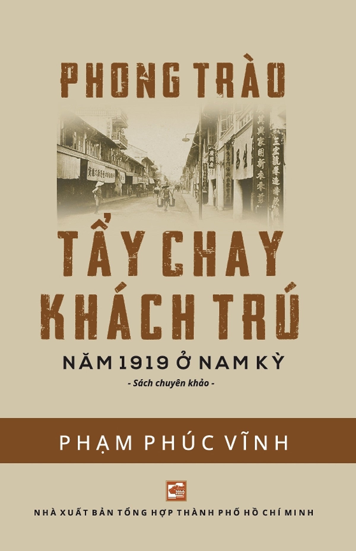 Sách Phong Trào Tẩy Chay Khách Trú Năm 1919 Ở Nam Kỳ
