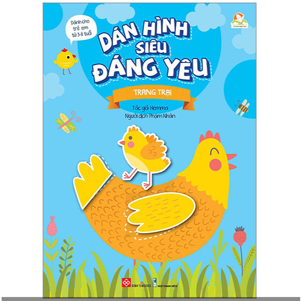 Sách - Dán Hình Siêu Đáng Yêu - Trang Trại