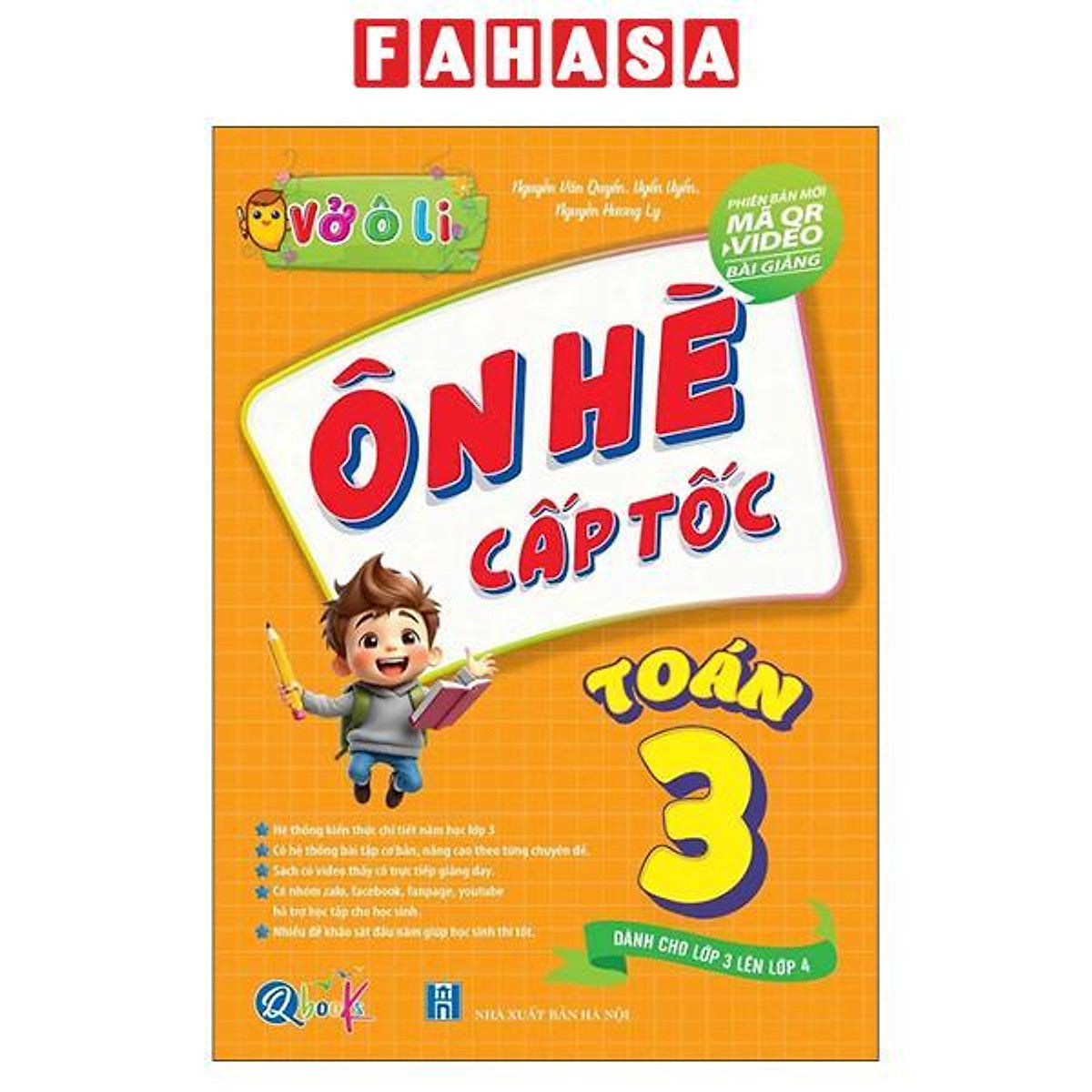Sách - Vở Ô Li - Ôn Hè Cấp Tốc - Toán 3 - Dành Cho Lớp 3 Lên Lớp 4