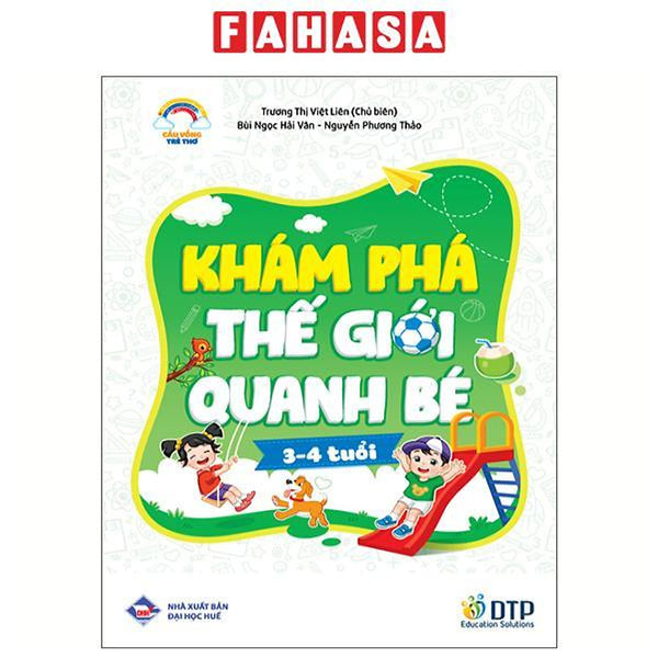 Sách - Cầu Vồng Trẻ Thơ - Khám Phá Thế Giới Quanh Bé - Dành Cho Trẻ 3-4 Tuổi