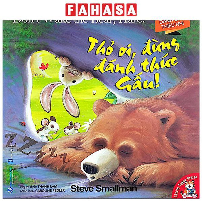 Sách - Thỏ Ơi, Đừng Đánh Thức Gấu! - Don'T Wake The Bear, Hare!