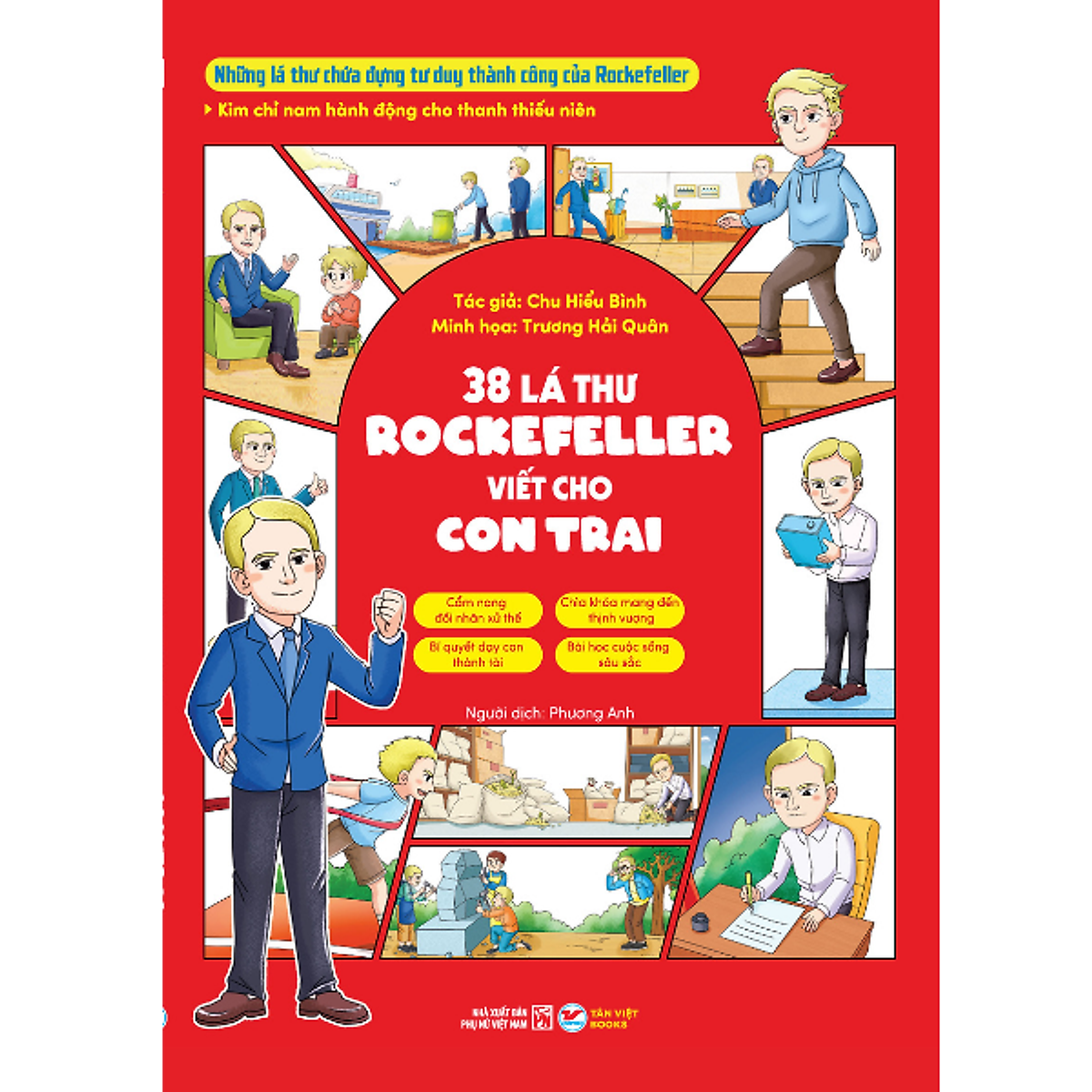 Sách 38 Lá Thư Rockeffeller Viết Cho Con Trai