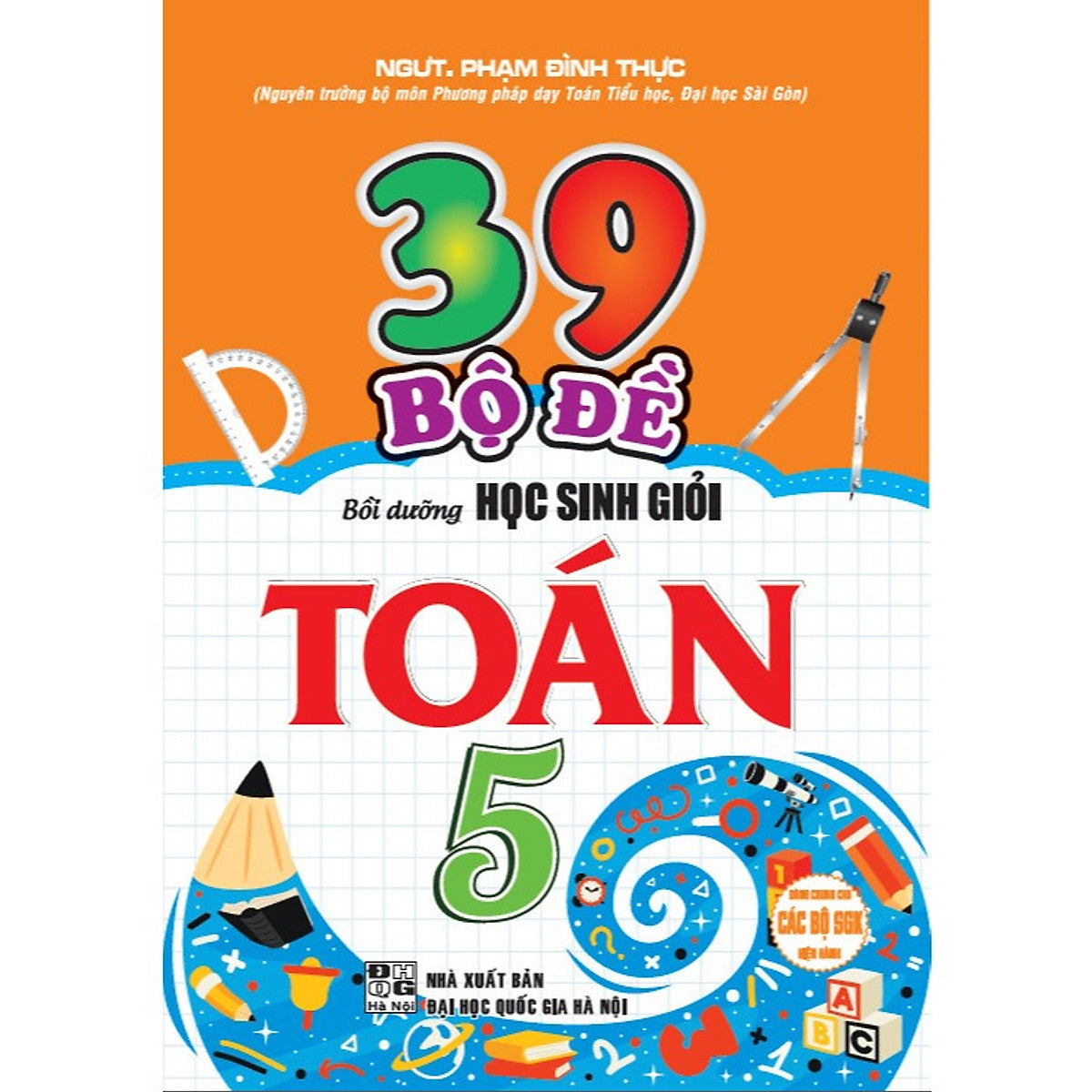 Sách  - 39 Bộ Đề Bồi Dưỡng Học Sinh Giỏi Toán 5 (Ha)
