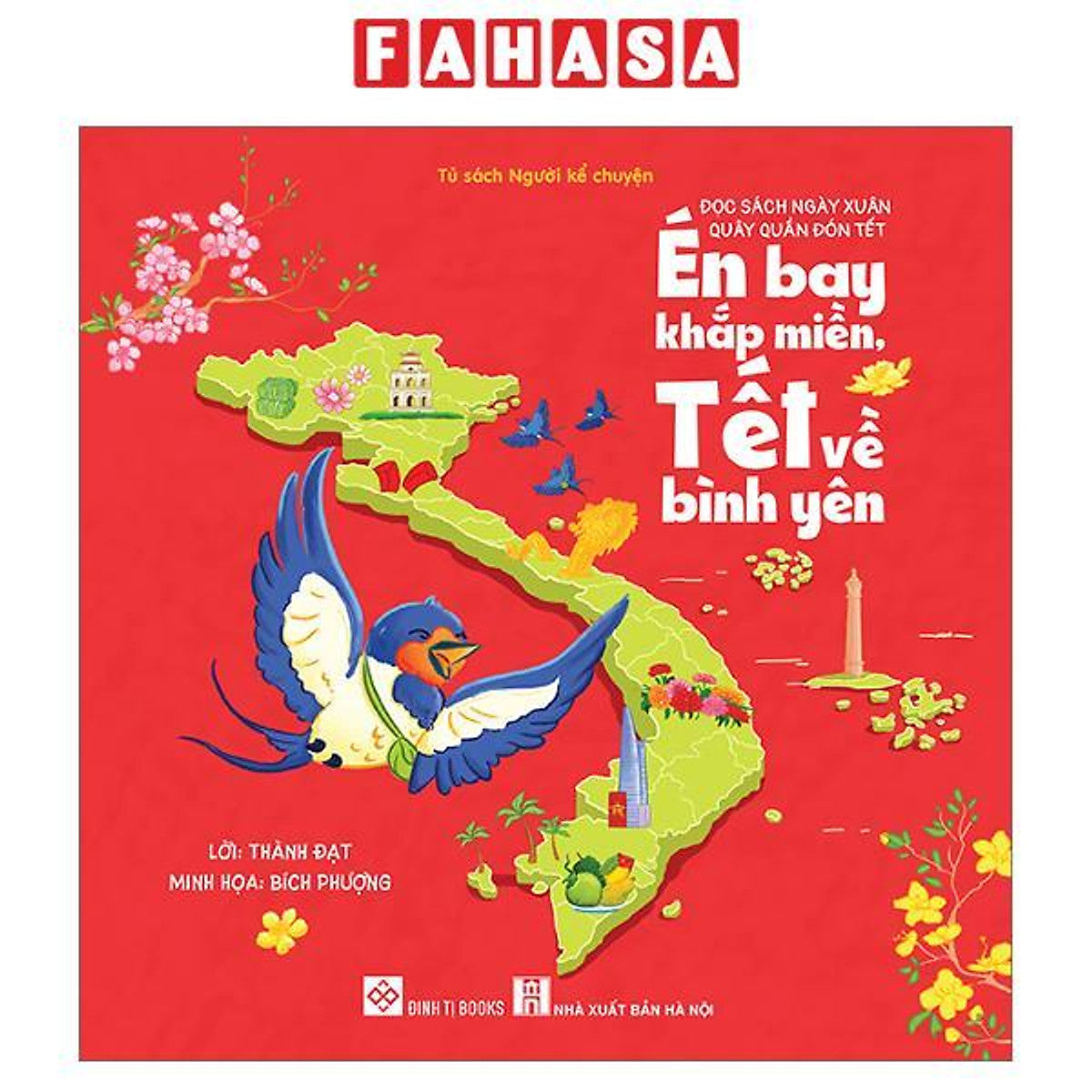 Sách - Đọc Sách Ngày Xuân, Quây Quần Đón Tết - Én Bay Khắp Miền, Tết Về Bình Yên