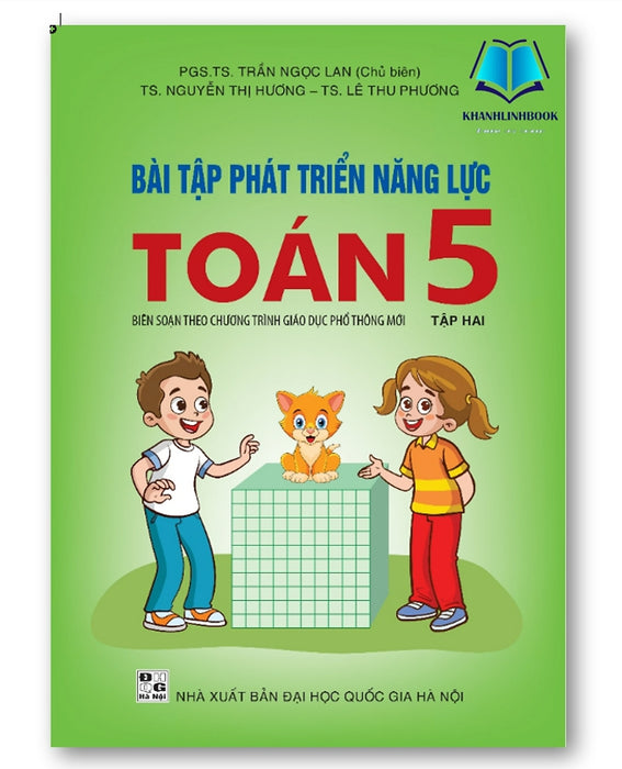 Sách - Bài Tập Phát Triển Năng Lực Toán 5 - Tập 1 + 2  (Biên Soạn Theo Sgk Toán 5 - Kết Nối …)