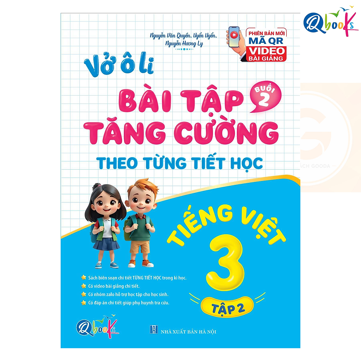 Vở Ô Li Bài Tập Tăng Cường Tiếng Việt 3 Tập 2 (Buổi 2) - Kèm Mã Qr Video Bài Giảng Và Đáp Án