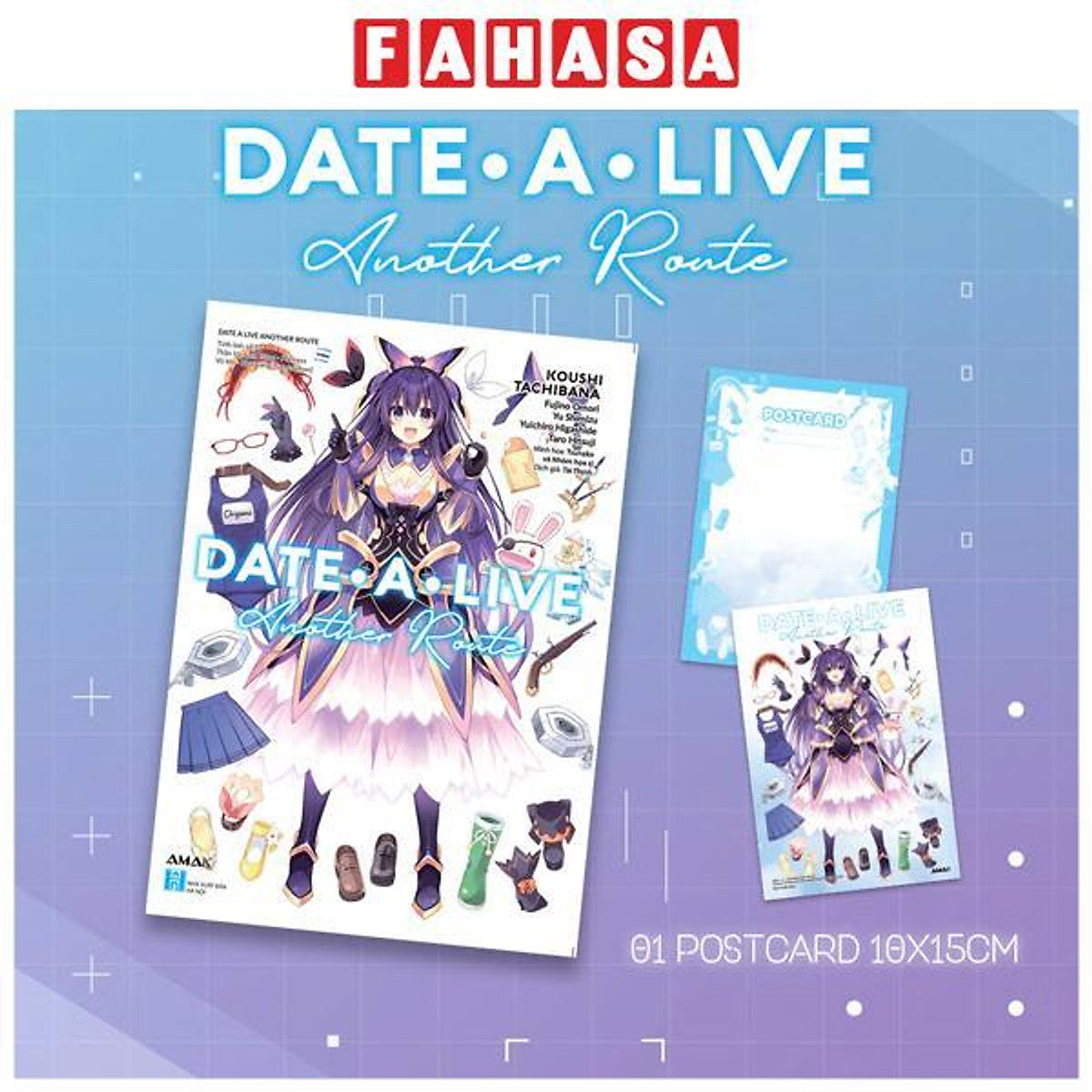 Sách - Date A Live - Another Route - Tặng Kèm Postcard Hai Mặt